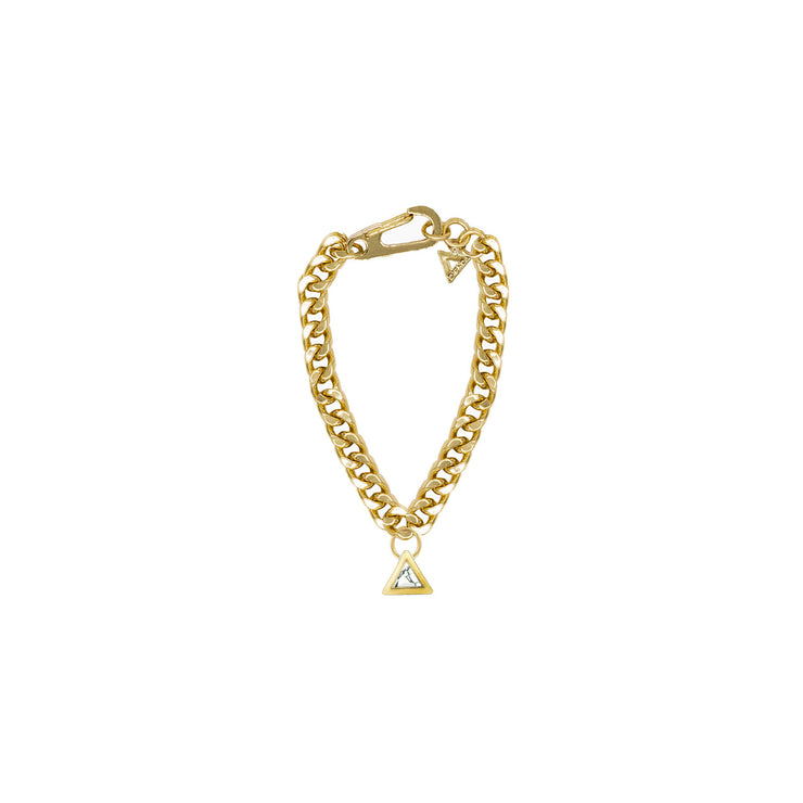 DIPHDA Jewelry - Pictured: 18K gold plated stainless steel, triangle ...